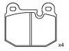 剎車片 Brake Pad Set:34 11 1 159 249