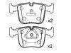 剎車片 Brake Pad Set:34 11 1 160 296