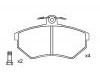 剎車片 Brake Pad Set:357 698 151 A